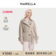 MARELLA 翻领羊毛系带毛呢外套夹克3086115202 2025秋冬Dovere款