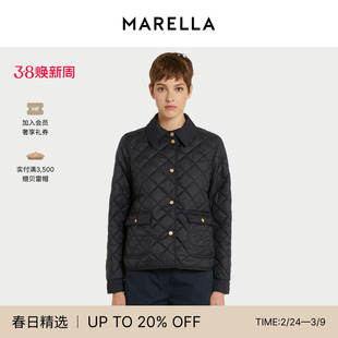 【2026早春新品】 MARELLA女装直筒衬衫领棉服外套3481026402