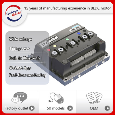 72V 400-2500A BLDC Controller for 3-20KW Motors w/Bluetooth