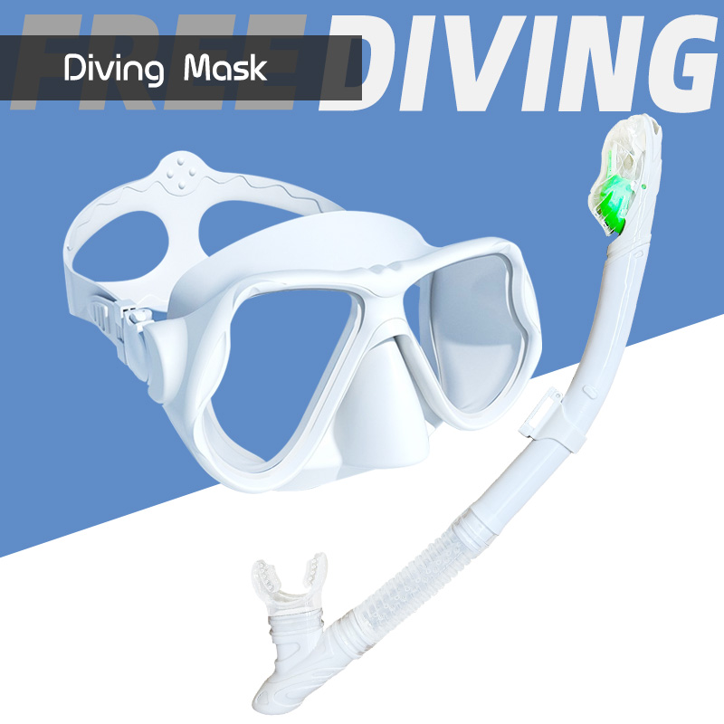 成人男女潜水镜浮潜近视面罩护鼻防雾防漏全干式呼吸管三宝套装备