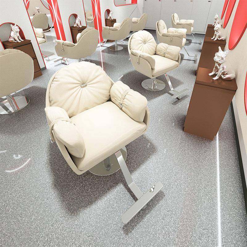 理发店椅子潮店网红店新款美发店凳子升降椅高端剪发椅子发廊专用