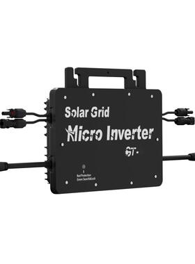 GT600W110V/230V黑色家用太阳能发电系统升级带继电器