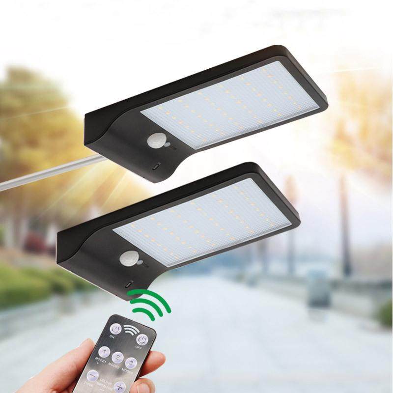 现货太阳能灯户外景观庭院灯饰超薄人体感应灯超亮LED壁灯