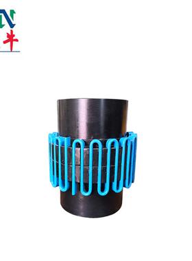 天牛供应 带铝合金罩壳 蛇形弹簧联轴器 JS23风机用联轴器