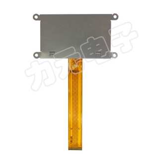 2.7寸128x64OLED显示屏UG-2864ASYDT01带铁框仪表1325驱动显示器