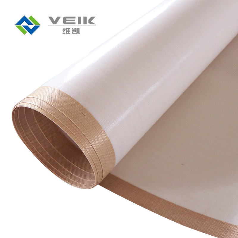 进口料PTFE高温布烫印机漆布铁氟龙耐腐蚀绝缘抗粘层压机用脱模布