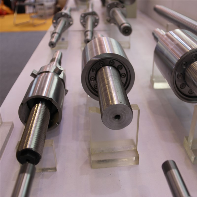 正反牙不锈钢花键轴高精度滚珠丝杠副 C3研磨冷轧微型丝杠
