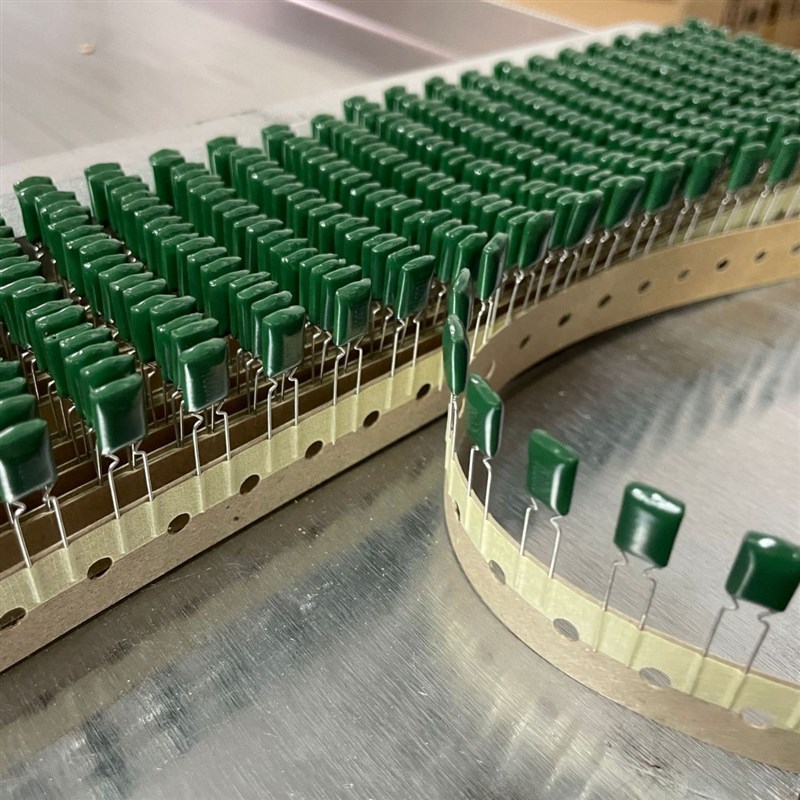 工厂现货CL11绿色涤纶电容100V630V1000V聚酯薄膜插件涤纶电容