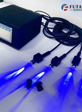 复坦希绿光uvled点光源 525nm绿色光斑led点光源 LED紫外线固化灯