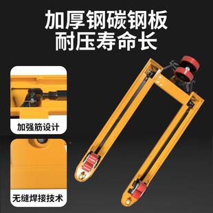 动地牛叉手搬运车车液压搬运车手推卸托盘JQY手装拉拖板推车升降