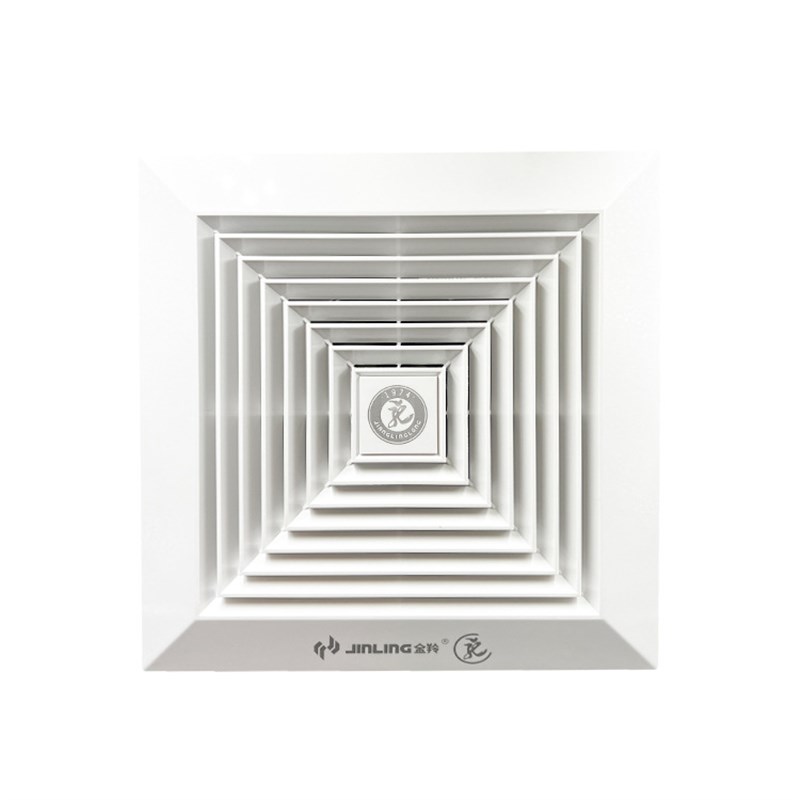 金羚8寸天花板吸顶管道式静音强力排气扇卫生间厨房BPT12-14-2