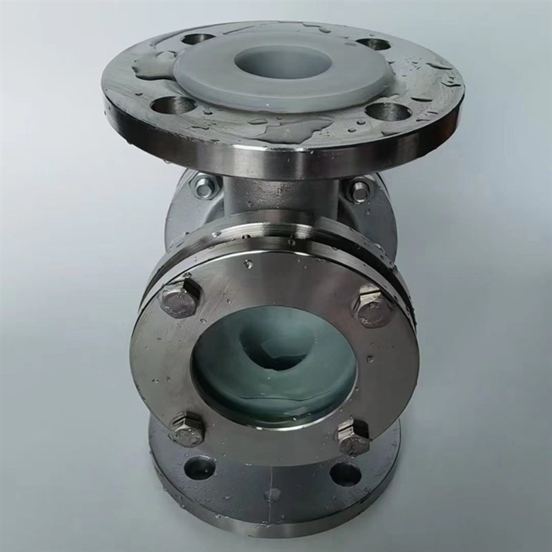 304/316L不锈钢玻璃视镜化工部法兰视盅直流观察器 管道视筒窗