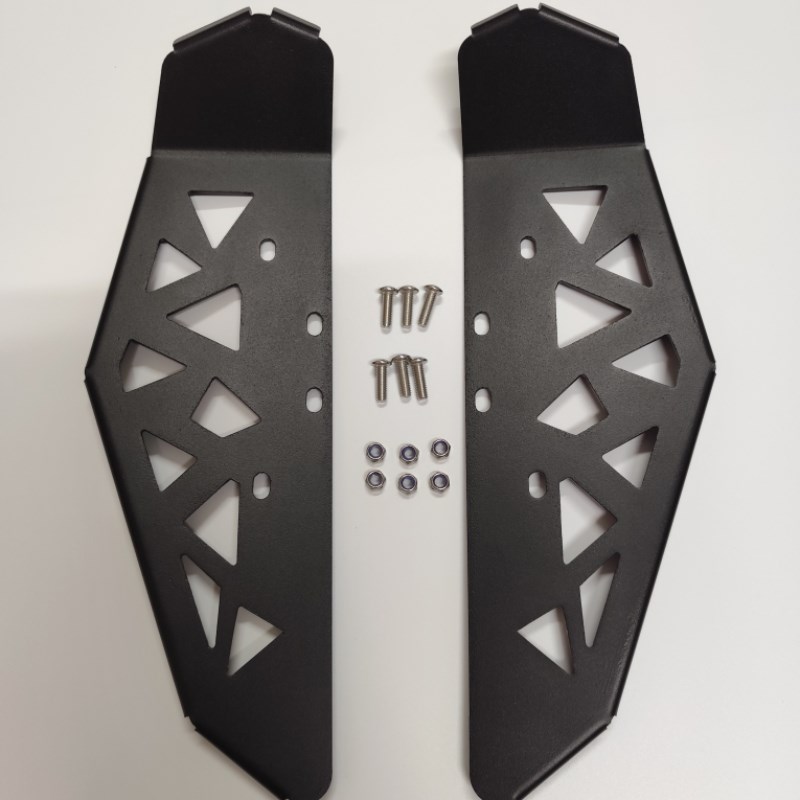 适配深远电动车009奇迹牛U+B/uqi改装前脚踏板加宽加大踩脚板