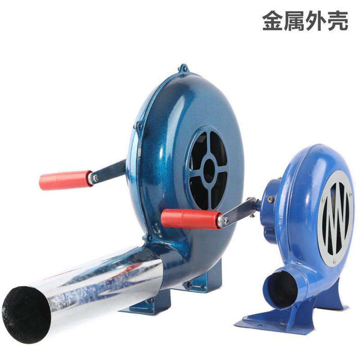 户外手摇鼓风机炉灶鼓风机家用小型鼓风机烧烤手动风机爆米花风机