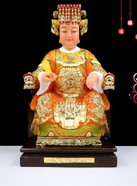 包邮树脂像 西王母神像 王母娘娘十二老母像家用工艺品桌面摆件