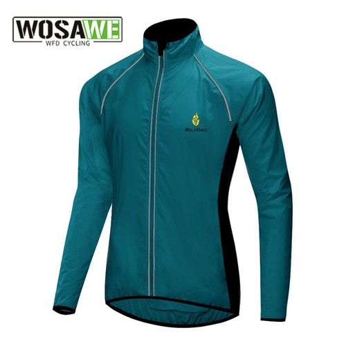 WOSAWE山地自行车春夏季轻薄骑行马甲风衣防风防泼水公路车皮肤衣