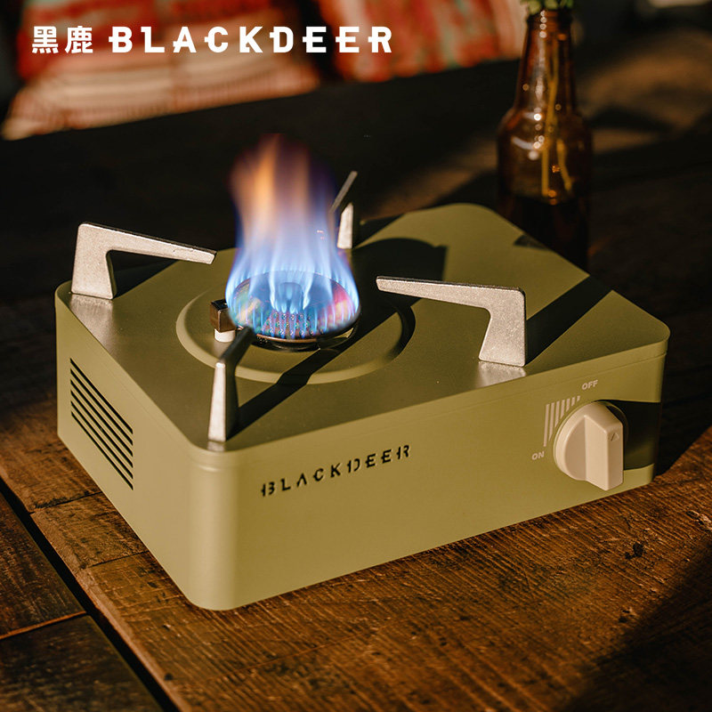 黑鹿blackdeer郊游卡式炉迷你户外露营卡磁炉具燃气灶瓦斯炉