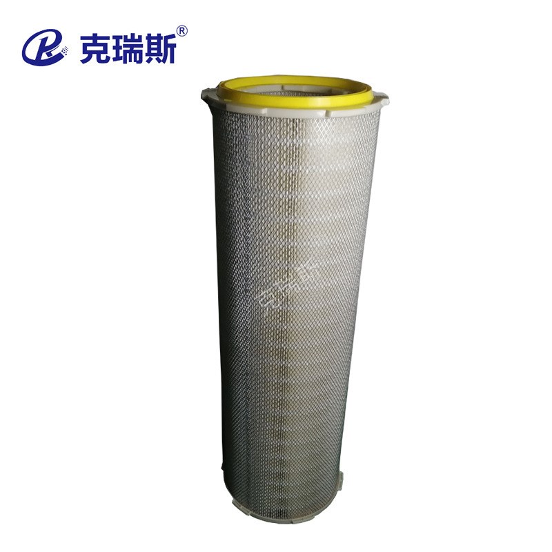 克瑞斯等离子切割烟尘抛丸机焊烟净化滤芯覆膜滤筒