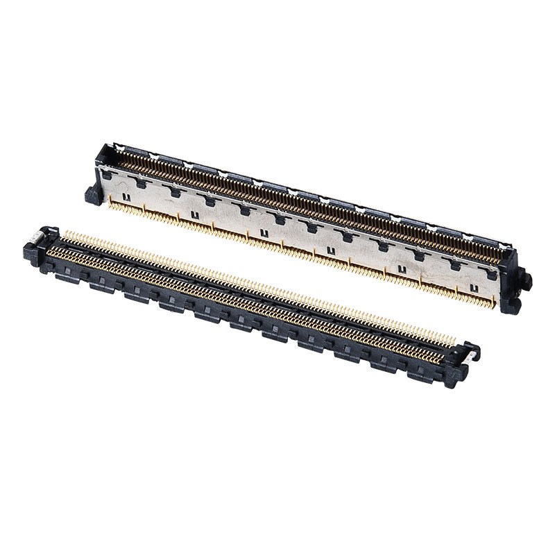 板对板连接器BM3-1100104-6国产替代TE泰科220PIN一代速率10Gbps