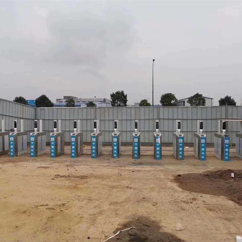 工地实名制门禁闸机考勤 全高十字闸机 旋转门禁人行通道设备