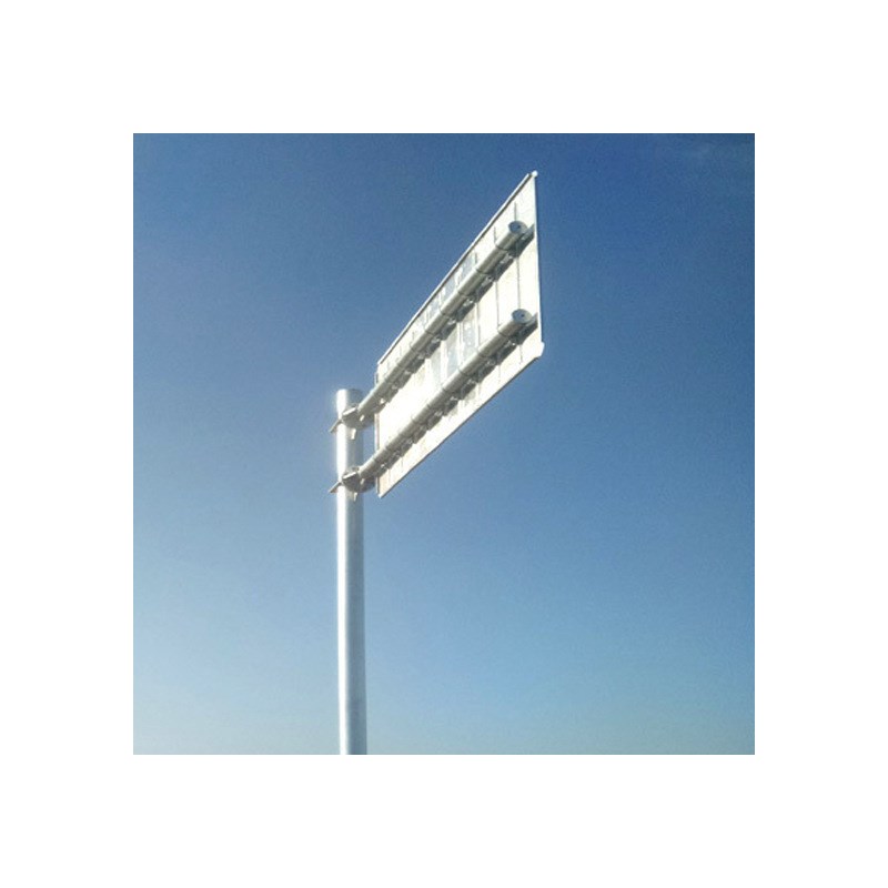 单柱式单悬臂F杆路灯厂家交通标志牌高杆 安全标示牌立柱