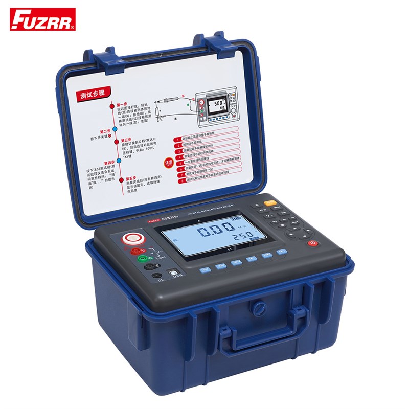 ES3035+数字绝缘电阻兆欧表100V,250V,500V,1000V,2500V,5kV