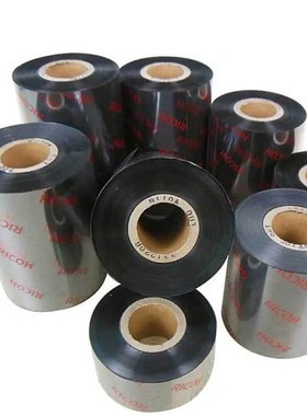 RICOH理光B310A碳带条码标签不干胶打印色带