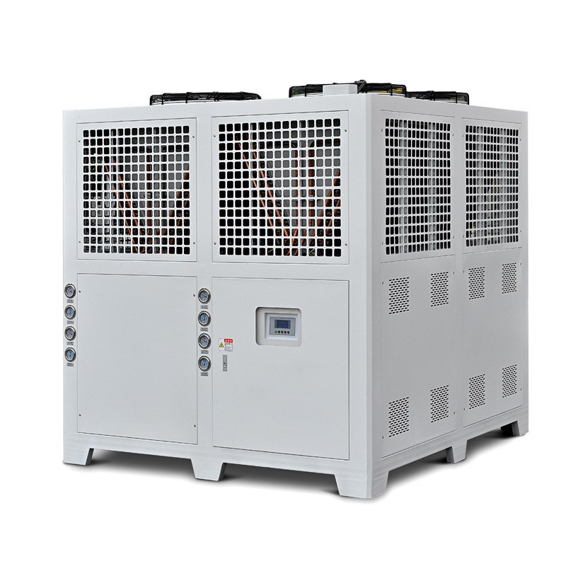 50HP大型风冷一体式冷水机组 涡旋式冷水机蓄冰工业制冷机