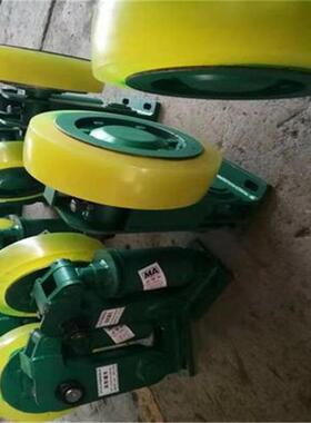 矿用钢丝绳用缓冲罐耳聚氨酯L250滚轮罐耳聚氨酯罐耳胶圈单轮双轮