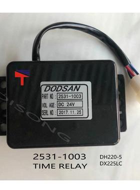 挖机电器件DH220-5HD280-5雨刷定时继电器2531-1003