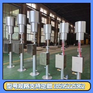 100立方内燃式沼气火炬使用方案垃圾场不锈钢燃烧火炬安装图纸