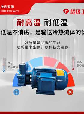 漩涡泵W型不锈钢304高压3KW离心耐腐蚀防爆1W-2.5-12单级悬臂式旋