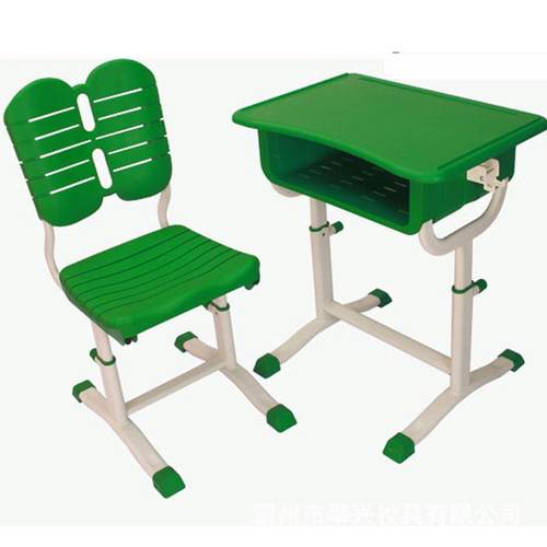 单人升降学生课桌椅塑料课桌椅ABS课桌椅学生课桌椅