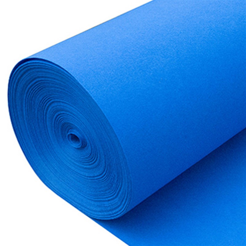 蓝色地毯一次性结婚舞台长方形开业店铺门口加厚防滑纤维工程毯