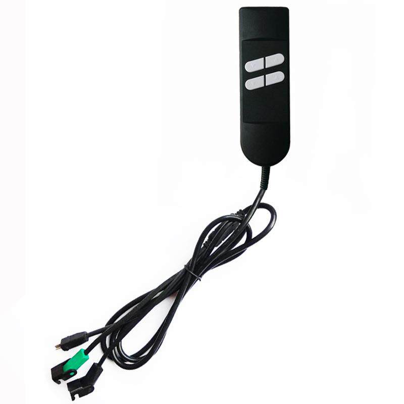 可折叠电动升降排骨架沐足理容座椅双电机控制器智能遥控按摩床垫