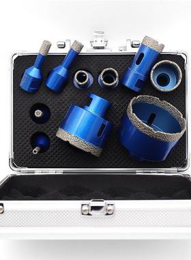 10pcM14钎焊开孔器套装金刚石石材瓷砖打孔角磨机钻头跨境扩孔钻