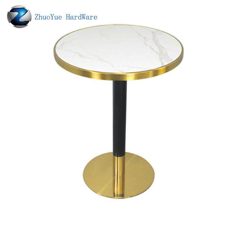 2025轻奢商用旋转岩板儿童适用组合型大理石圆桌餐桌家具桌椅套装