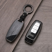 适用奥迪a6l钥匙套a3车男a7l高档q5l壳q4etron扣a4l专用q7新款