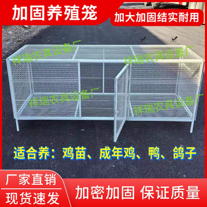 鸡笼子家用养殖加密鸡笼子防鼠防黄鼠狼防蛇链条钢网加厚折叠设计
