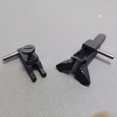 RASm4M5m16a4ras专用鱼骨配件稳定弹簧片卡扣软蛋司马司俊AR15J9
