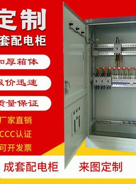成套电控柜室外防水不锈钢接线配电箱PLC控制柜检修变频控制箱