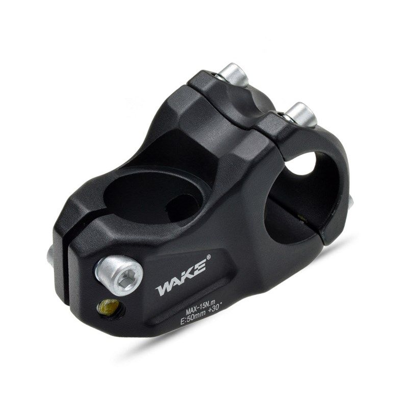 山地自行车把立短立管铝合金31.8*50mm单车车把增高配件WAKE