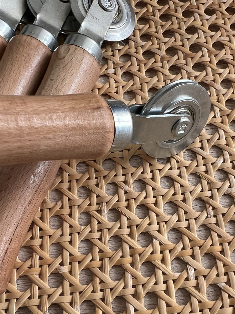 老藤师傅藤网藤编柜门制作工具辅料配件压轮压条加固底布撑网