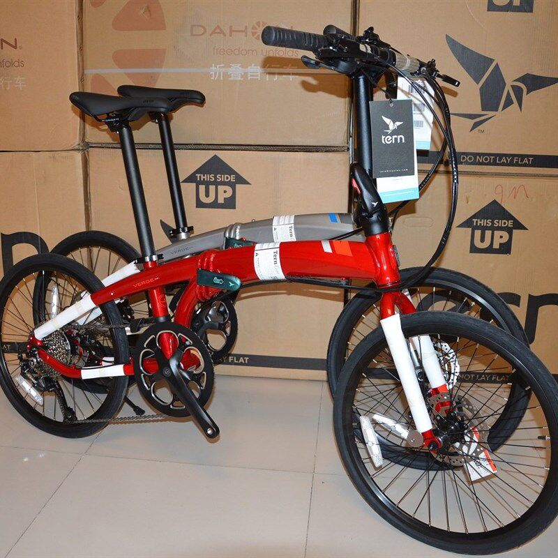 Tern燕鸥Verge D9折叠自行车451竞速油压碟刹可升级碳纤维轮组