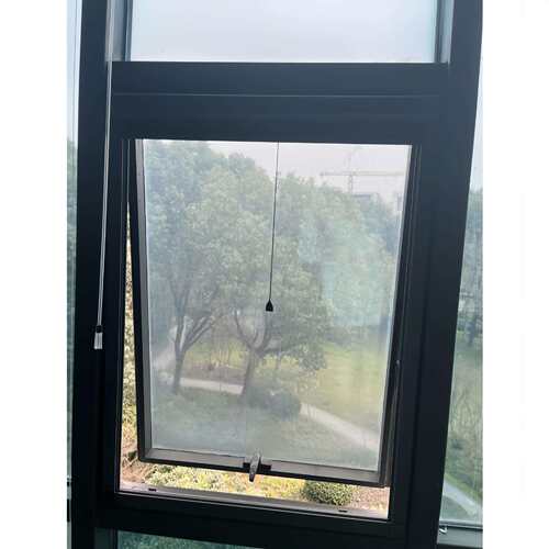 塑钢悬窗 平开上悬窗高层建筑通风窗