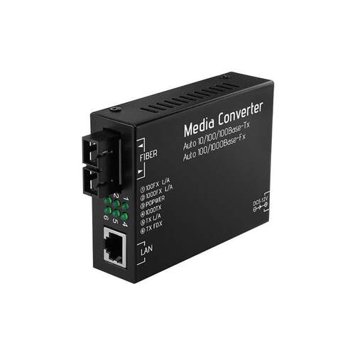 光口自适应收发器单模1310nm 千兆自适应以太网收发器厂家