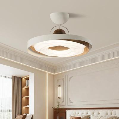 法式中古风卧室吊灯2025年新款创意曲奇主卧灯奶油风房间吸顶灯具