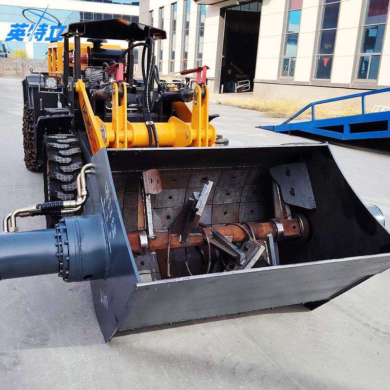 装载机混凝土土方搅拌斗水泥运输搅拌一体建筑工地砂浆土方搅匀斗