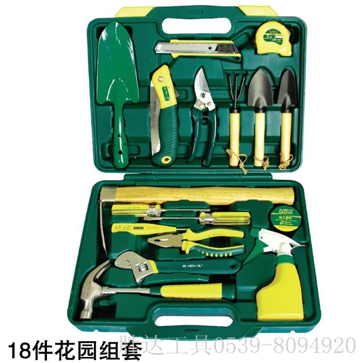 胜达55件花园组套盆景园林工具套装园艺工具组合园艺修枝剪