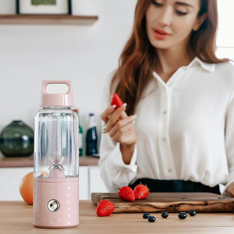 1榨汁机无线随行碎冰电动果汁杯小型榨汁杯家用 榨汁机便携式